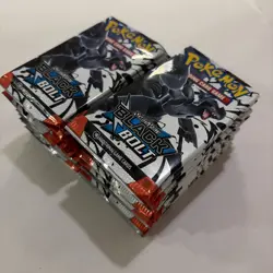 Pokemon Black Bolt 36 Packs Booster Box OPENED No Hits Holos Reverse Bulk B - Image 1