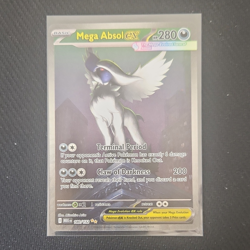 Mega Absol EX 180/132 Me01: Mega Evolution Holo English Special Illustration - Image 1
