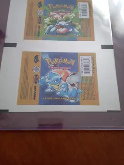Pokemon : Booster Set de base Planche Artset non-coupee - Image 5