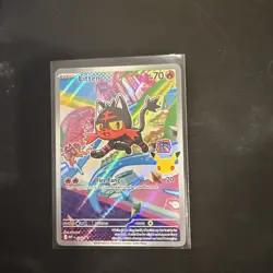 POKEMON LITTEN ME: MEGA EVOLUTION PROMO 044 HOLO P NM/M - Image 1