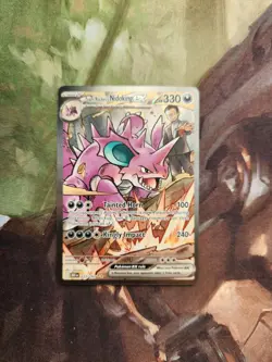 Team Rocket’s Nidoking EX #233 – Pokemon Destined Rivals 2025 SIR - Image 1