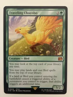 MTG Final Fantasy Traveling Chocobo 210 - Image 1