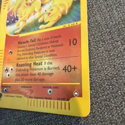 Ninetales 25/147 Aquapolis Reverse Holo LP Pokemon TCG LP English 2002 Vintage - Image 3
