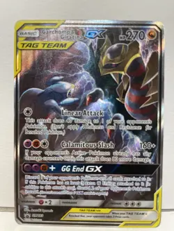 Garchomp & Giratina GX SM193 SM Black Star Promo TAG TEAM GX Holo Eng 270HP - Image 1