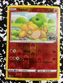 Numel (Peelable Ditto) 013/078 Pokemon GO Reverse Holo - Image 1