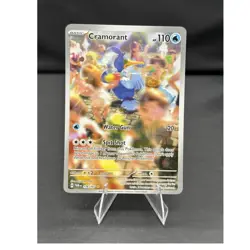 Pokemon tcg Cramorant Sv06: Twilight Masquerade Holo Illustration Rare 176/167 … - Image 1