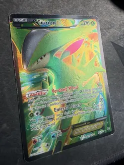 Pokemon TCG Virizion EX 96/101 Plasma Blast Full Art Ultra Rare Eng 2013 DAM - Image 2