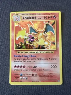 Charizard Holo 11/108 (NM/ MINT) - 2016 XY Evolutions Pokemon TCG - Image 1