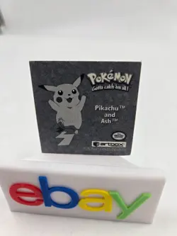 Pikachu And Ash Pr03 Prism Artbox Nintendo Pokemon Sticker - Image 2