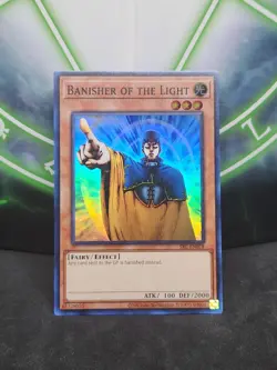 Yugioh Banisher of the Light SRL-EN078 Super Rare 25th Anniversary NM - Image 1