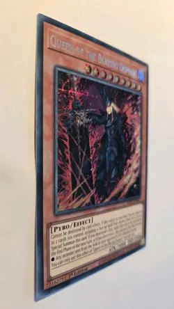 Queen of the Blazing Domain - MP25-EN147 Secret Rare 1st Edition MINT! YuGiOh! - Image 2