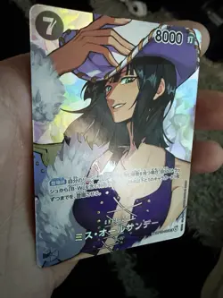 One Piece OP14-084 SP Ms. All Sunday Nico Robin The Time of Battle JP NM OP16 - Image 3