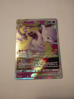 Pokemon Go TCG Mewtwo VSTAR Holo Ultra Rare Card 031/078 NM/Mint - Image 1