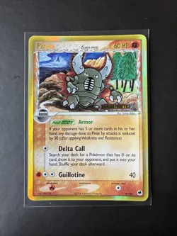 Pokemon TCG Pinsir EX Dragon Frontiers Reverse Holo Rare Stamped Card 9/101 NM - Image 1