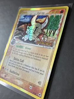 Pokemon TCG Pinsir EX Dragon Frontiers Reverse Holo Rare Stamped Card 9/101 NM - Image 3