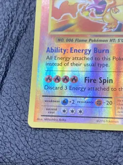 B6 Pokemon TCG Charizard Evolutions 11/108 Reverse Holo Rare Card - Image 5