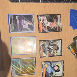 Pokemon TCG Paldean Fates Holo ex 6-Card Lot - Grafaiai Pawmot Wugtrio - Image 1