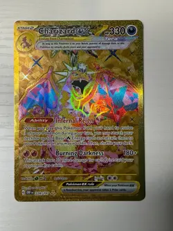 Pokemon TCG Charizard EX Hyper Rare Holo Card 228/197 Sv03: Obsidian Flames NM - Image 1