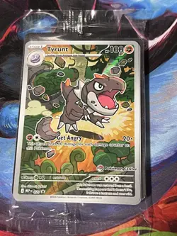Tyrunt 070 Pokemon Center Promo Stamped Card Sealed - Image 1