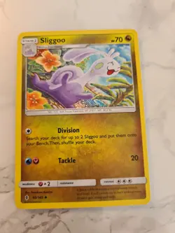Sliggoo 95/145 Non Holo Guardians Rising Pokemon Card - Image 1