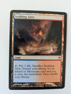 Scalding Tarn Zendikar MTG NM Free shipping with tracking - Image 1