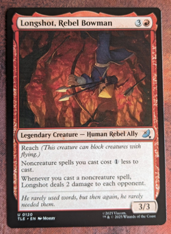 Longshot, Rebel Bowman - Avatar: The Last Airbender Eternal - MTG Regular #120 - Image 1
