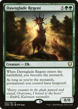 Dawnglade Regent #222 (MP) Commander Legends CMR Magic MTG - Image 1