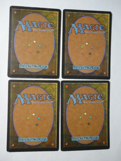 Lightning Bolt X4 Revised Edition LP Lightly Played MTG Magic the Gathering - Image 2