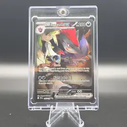 Pokemon Company N's Zoroark ex 185/159 Sv09 Journey Together SIR Holo EN - Image 1