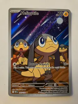 Pokemon Helioptile 143/132 - Illustration Rare - Mega Evolution - Image 1
