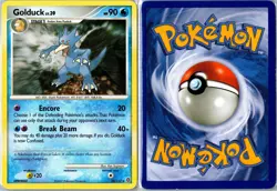 Pokemon Card - Golduck 28/132 Secret Wonders 2007 Rare Moderately Played - Image 3