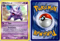 Pokemon Card - Nidorino 74/111 Rising Rivals Common Heavily Played - Image 3