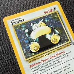 Pokemon TCG Snorlax 11/64 Jungle Holo Unlimited Near Mint - Image 2