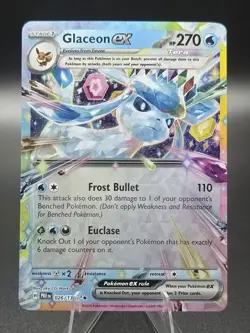 Glaceon ex 026/131 Sv: Prismatic Evolutions Holo - Pokemon TCG - NM - Image 1