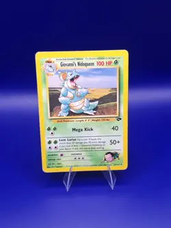 Pokemon TCG Giovanni's Nidoqueen 23/132 Gym Challenge Rare Unlimited 100 HP Eng - Image 1