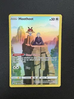 Pokemon TCG Hoothoot TG12/TG30 Swsh10 Trainer Gallery Astral Radiance - Image 1
