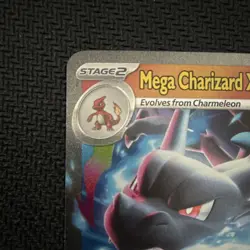 Pokemon TCG Mega Charizard X Ex 013/094 Me02 Holo Full Art 360HP Eng - Image 2