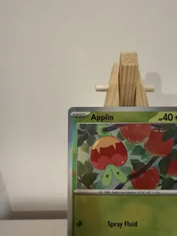 APPLIN (MASTER BALL PATTERN) 009/131 HOLO C SV: PRISMATIC EVOLUTIONS POKEMON NM - Image 2