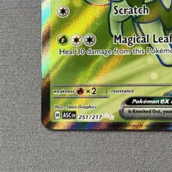 Pokemon Sprigatito Ex 251/217 Ascended Heroes Ultra Rare Full Art w/ Top Loader - Image 2