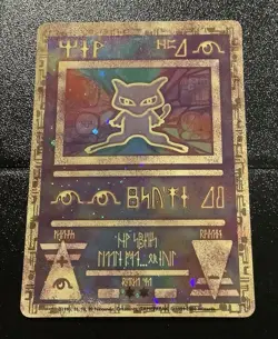 Pokemon Ancient Mew (Pokemon The Movie 2000 Promo) Holo Rare WOTC Vintage 1999 - Image 1