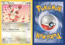 SPINDA 115/149 COMMON BOUNDARIES CROSSED POKEMON NEAR MINT - Image 3
