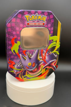 Pokemon TCG Mega Moonlit Gengar ex Empty Collector Storage Tin 2026 - Image 1