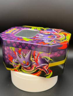 Pokemon TCG Mega Moonlit Gengar ex Empty Collector Storage Tin 2026 - Image 4