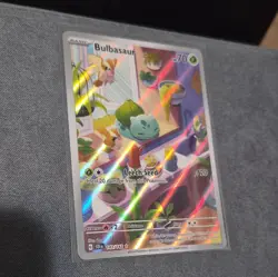 Pokemon TCG Bulbasaur 143/142 Full Art Holo IR Eng 70 HP - Image 1