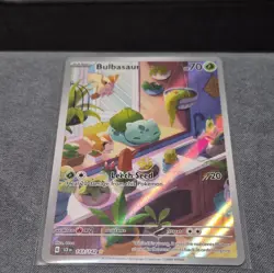 Pokemon TCG Bulbasaur 143/142 Full Art Holo IR Eng 70 HP - Image 5