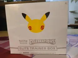 Pokemon TCG Celebrations 25th Anniversary Elite Trainer Box Sealed SEE PICS - Image 4