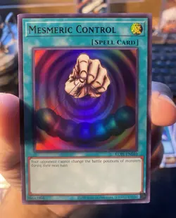 Yugioh Mesmeric Control Ultra Rare Holo Kaiba Ultimate KC01-EN040 NM+ - Image 1