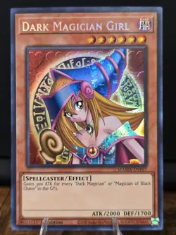 Yu-Gi-Oh Dark Magician Girl Secret Pharaoh's Rare MAMA-EN107 1st Ed. Pack Fresh! - Image 1
