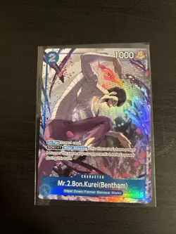 Mr.2.Bon.Kurei Alt Art OP16-055 One Piece Time of Battle - Image 1