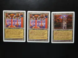 Urza's Lands X3 Fifth (5th) Edition MTG Power Plant X2 Tower NM Tron Lands - Image 1
